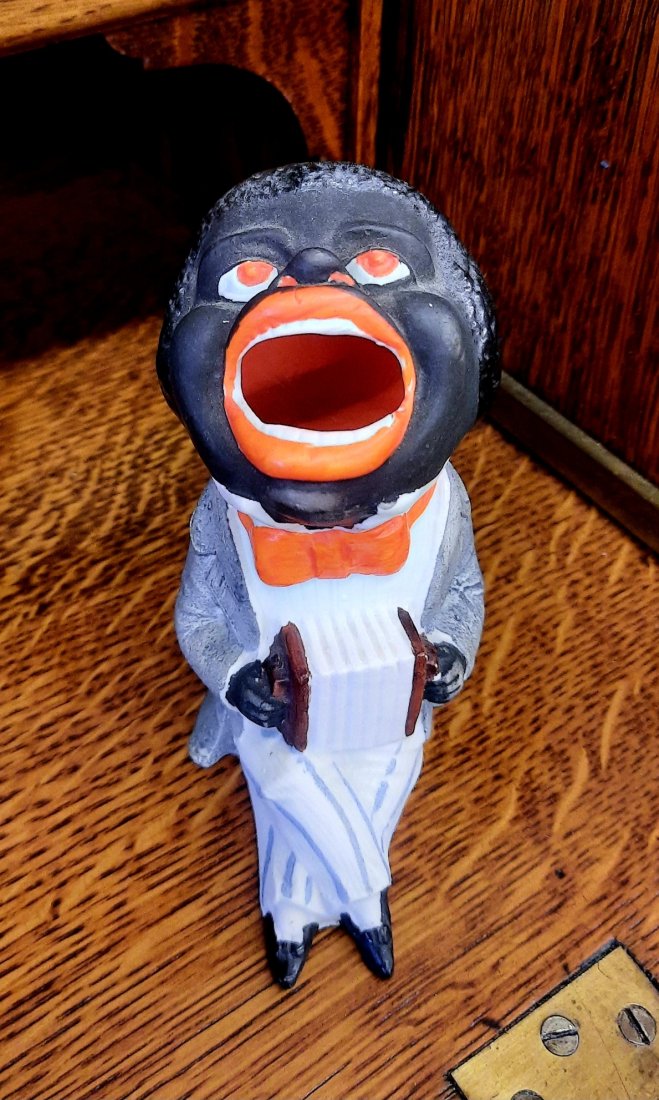 Old Bisque Black Americana Figure Circa  1930's (1 of 4)