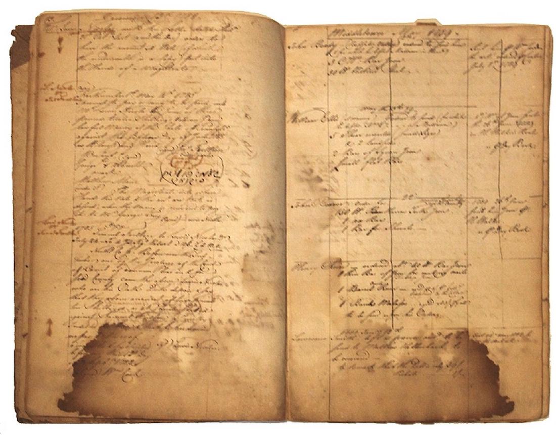Revolutionary War Merchant’s Ledger (1 of 1)