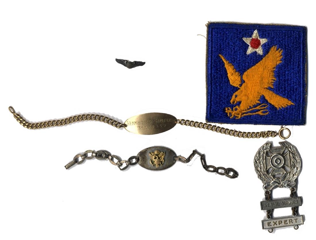Lot of World War II Tail Gunner’s Personal Effects (1 of 1)