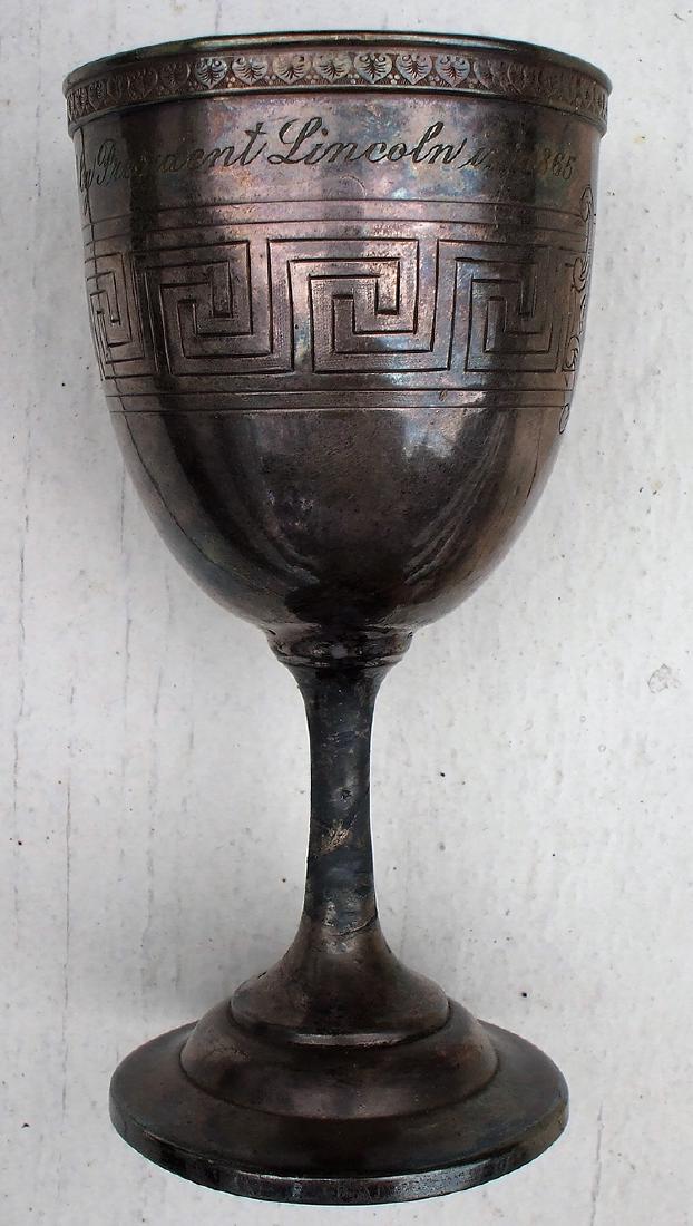 Engraved Presentation Goblet - Commissioned by Lincoln (1 of 1)