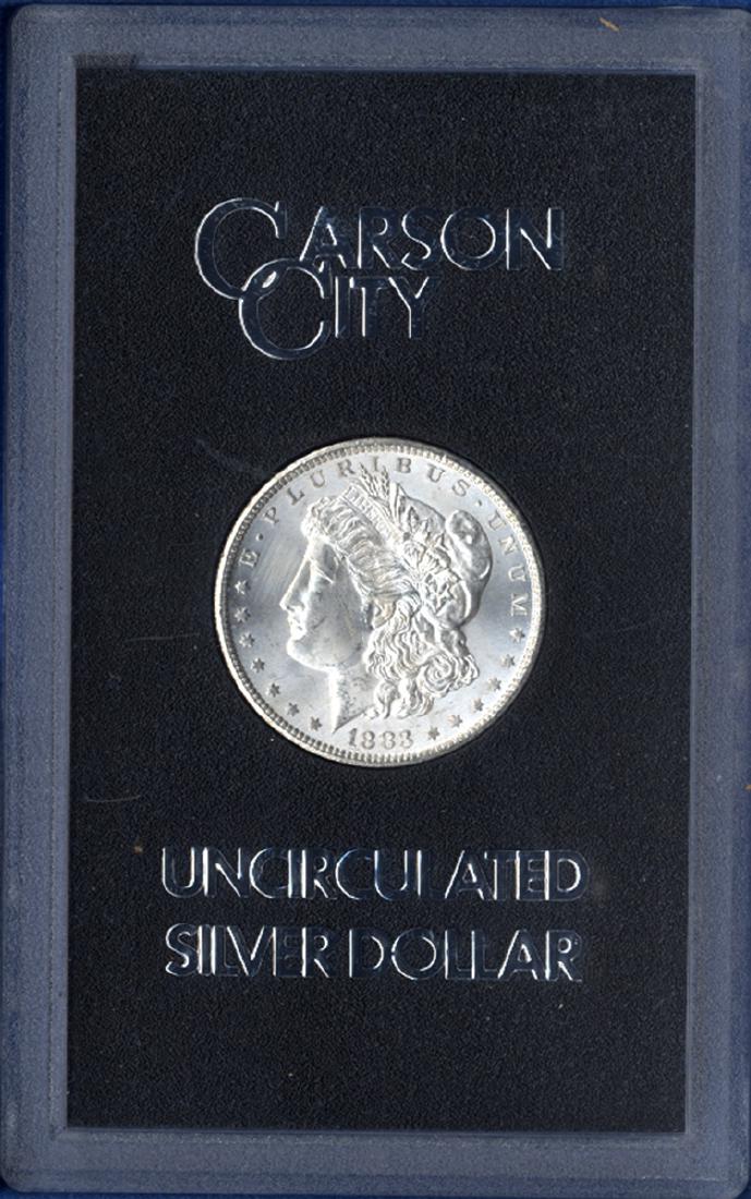 The More Scarce 1883 Carson City Silver Dollar (1 of 1)