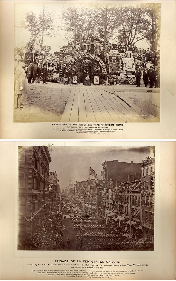 Large Albumen Photos of Grant’s Funeral (1 of 1)