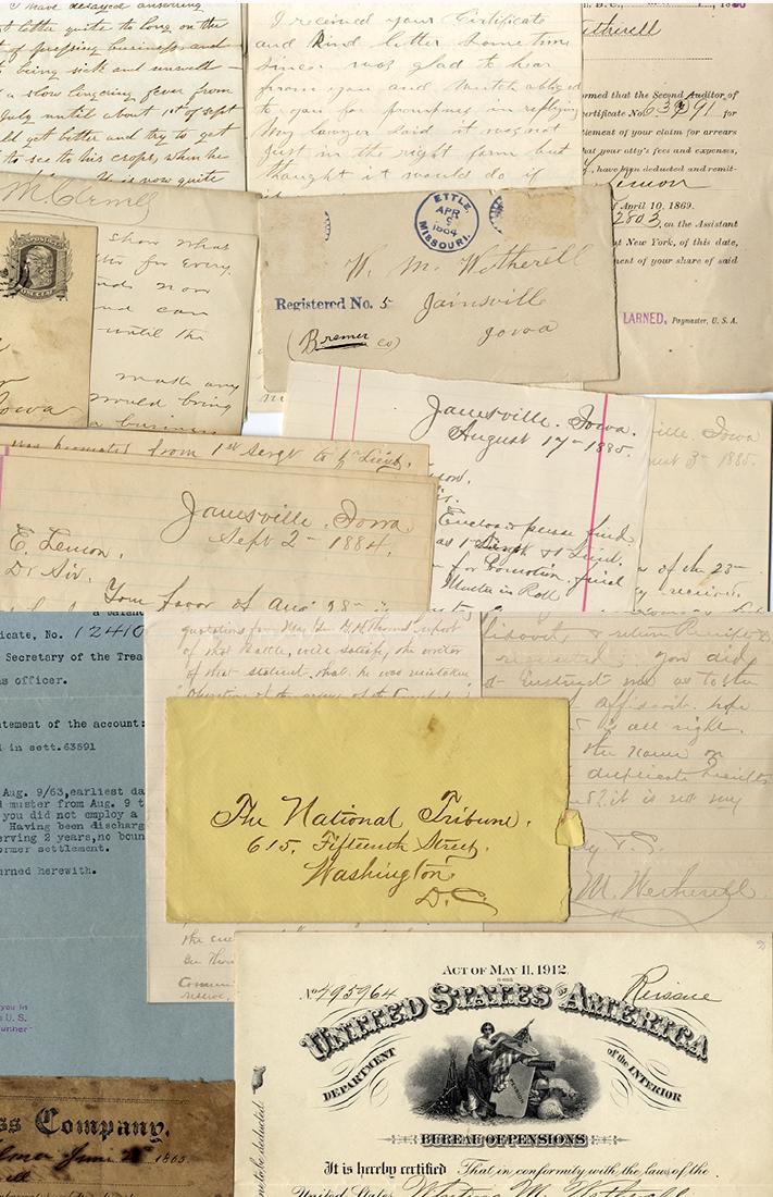 Wetherell Military Pension Related Grouping (1 of 1)