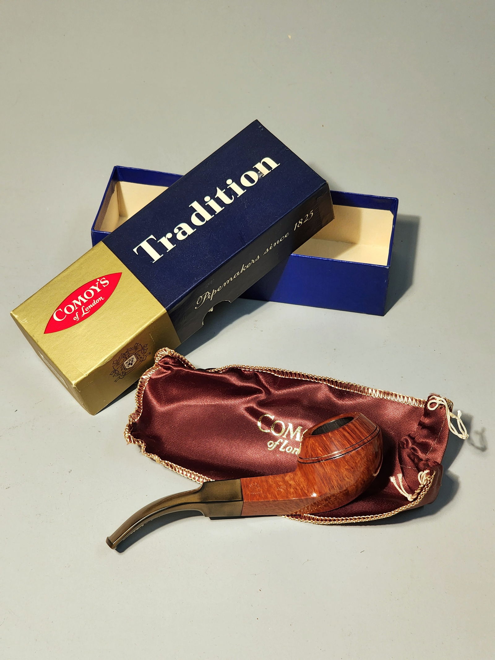 Comoy's Tradition Pipe in Original Box (1 of 3)
