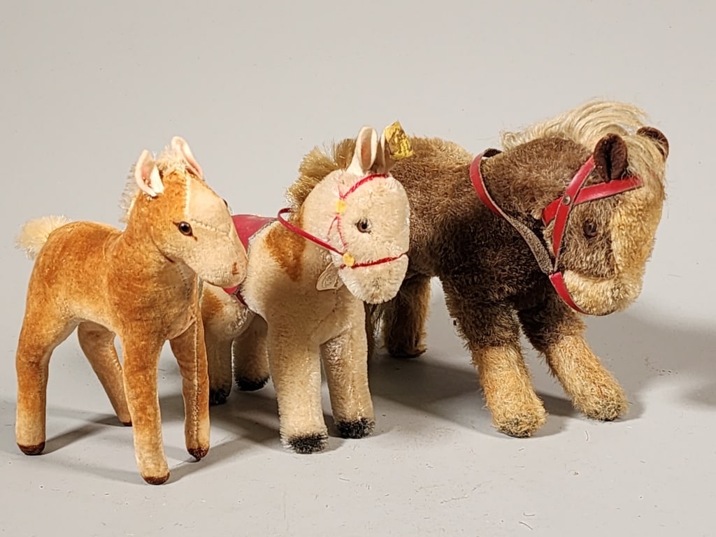 Three Steiff Horses (1 of 9)