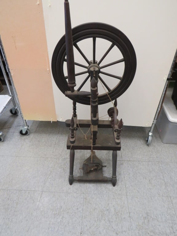 Primitive Spinning Wheel (1 of 4)