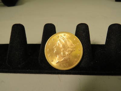 1901-P $20 Gold Liberty Double Eagle