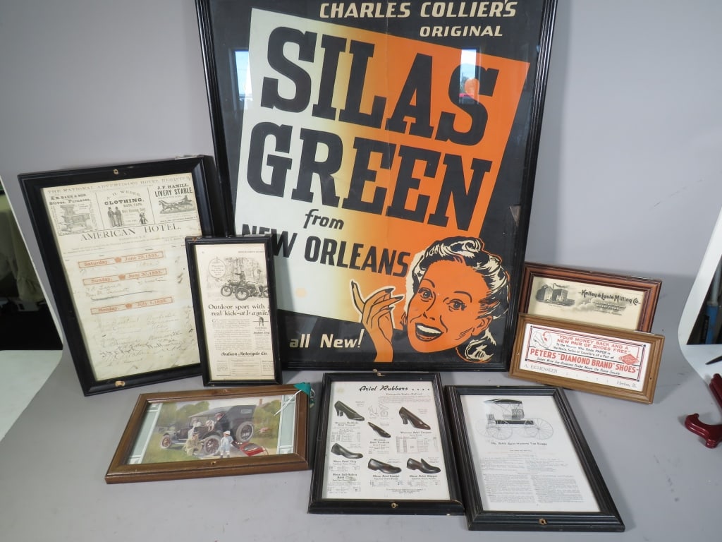 (8) Framed Advertising Pieces (1 of 6)