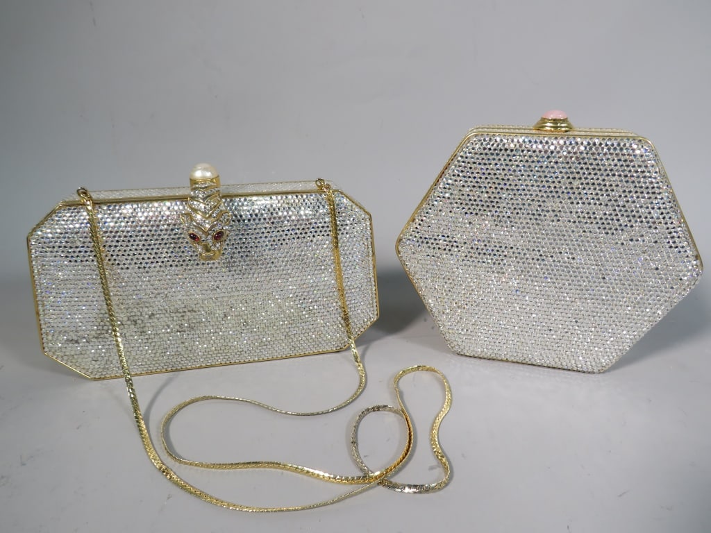 Judith Leiber Swarovski Clutch Purse (1 of 7)