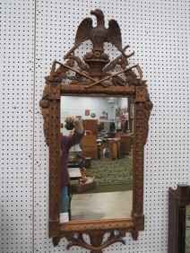 Detailed Carved Eagel Mirror