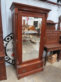 1870 Cherry Wardrobe/Linen Press