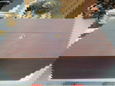 American Inlayed Field Desk w/ Drawer