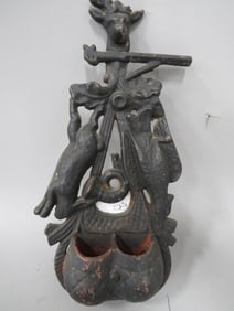 Cast-Iron Game Dbl Match Holder