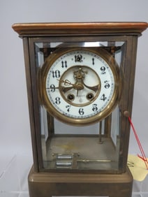 Gilbert Brass Mantle Clock