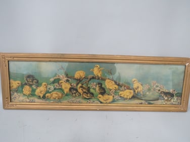 Chicks Yard-Long Print