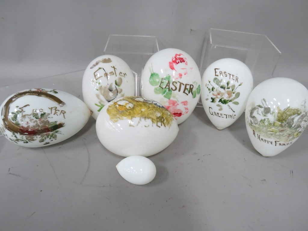 (7) Early Blown Easter Eggs (1 of 7)