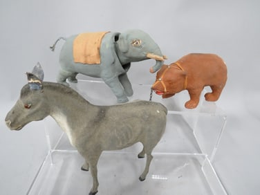 (3) Composition Animals (1 Nodder)