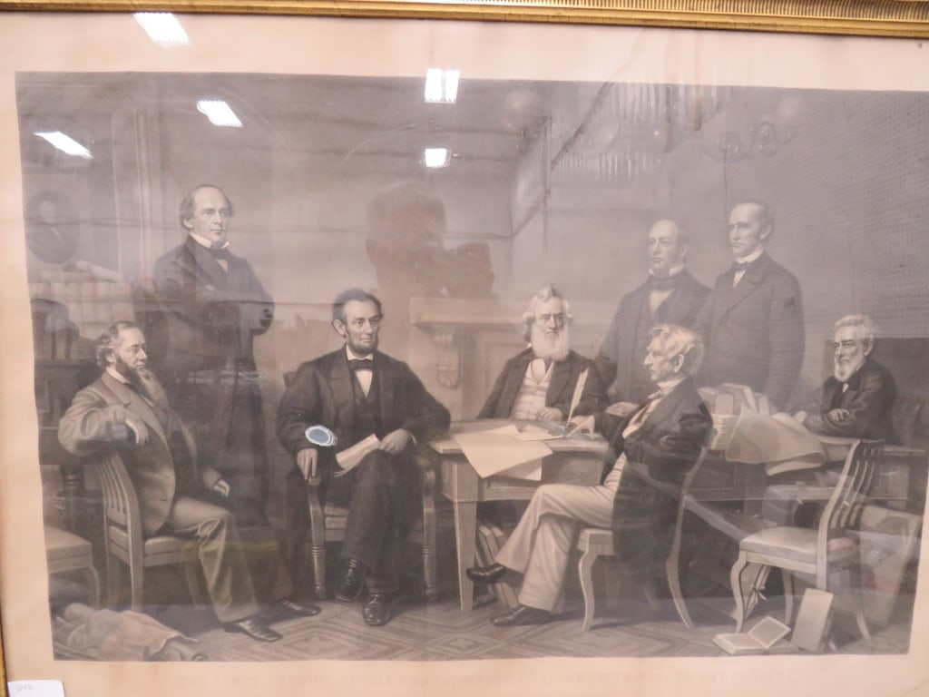 Lincoln's Emancipation Proclomation: Engraved by: Alt Ritchey