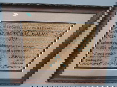 Framed Early Sampler