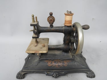 Cast-Iron Child's Sewing Machine