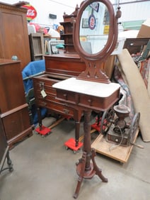 1860 Victorian Shaving Stand