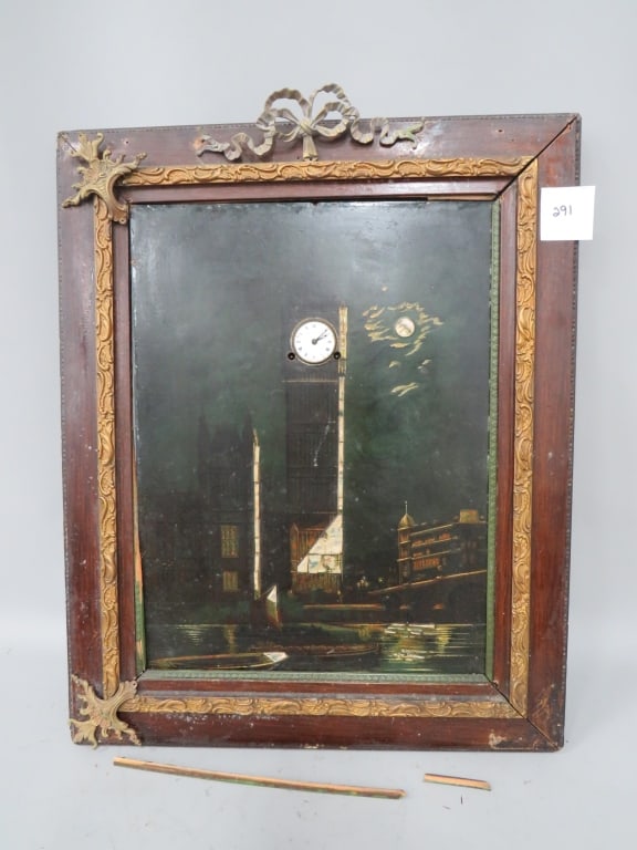 1896 Moonlit Big Ben Picture Clock: A Very Nice Piece.