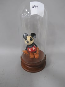Vintage Mickey Mouse Jointed Bisque Figure