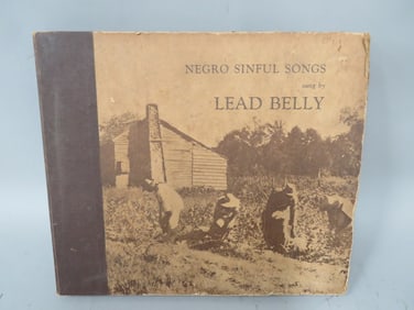 Lead Bellly "Negro Sinful Songs" Vinyl Records