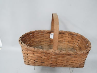 Splint Hickory Basket