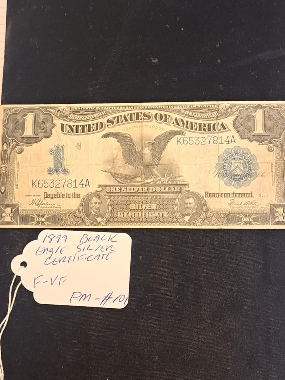 1899 Black Eagle Silver Certificate (1 of 2)