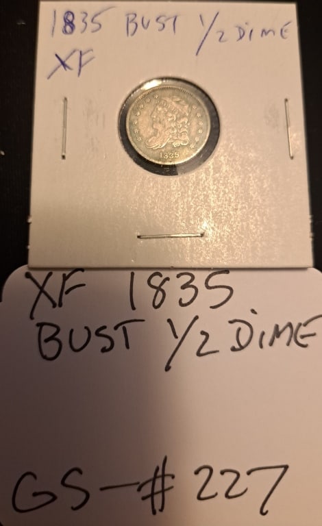 1835 Bust 1/2 Dime (1 of 3)