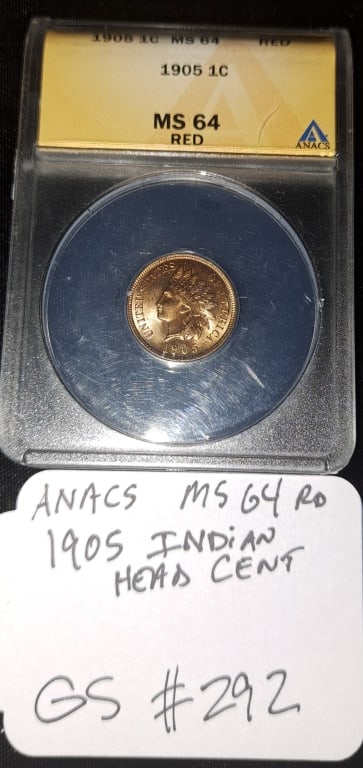 1905 Indian Head Cent (1 of 2)