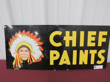 Chief Paint Double-Sided Sign