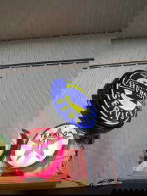 Super Chevy' Lighted Spinner Sign