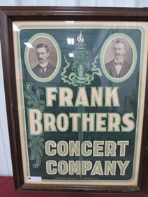Frank Brothers Concrete Company Sign