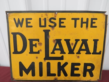De Laval Milker 1946 Sign