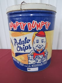 Humpty Dumpty Potatoe Chip Tin