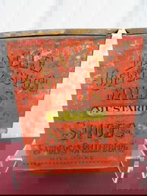 Eagle Coffee Spice Mills Store Tin