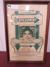Wrigley's Spearmint Sign