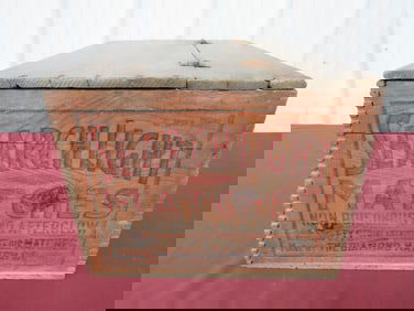 Search Light Matches Advertising Box