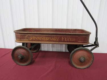 Anniversary Flyer Metal Wagon