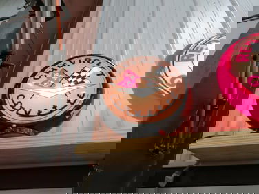 Chevrolet Corvette Gas Pump Globe