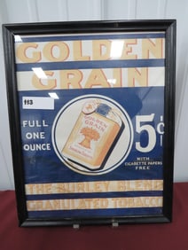 Golden Grain Tobacco Sign