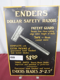 Enders Razors Store Counter Display