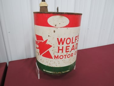 Wolf'S Head Motor Oil 5 Gal. Can