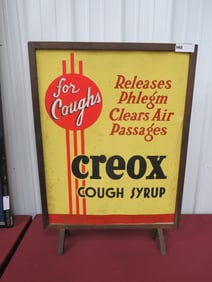 Creox Cough Syrup Sidewalk Sign