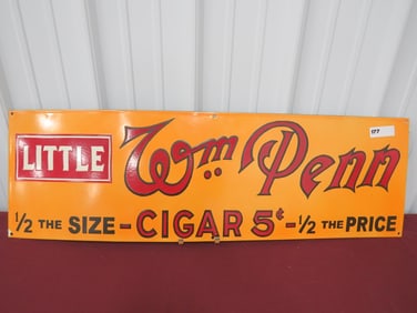 Little William Penn Porcelain Sign