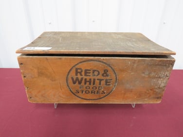 Red & White Food Stores Box