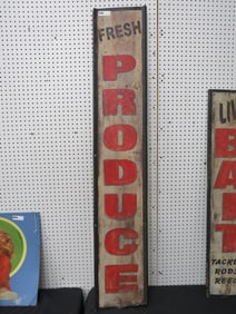 Fresh Produce Sign