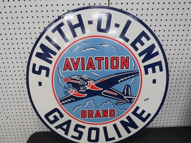 Aviation Brands Gas Sign